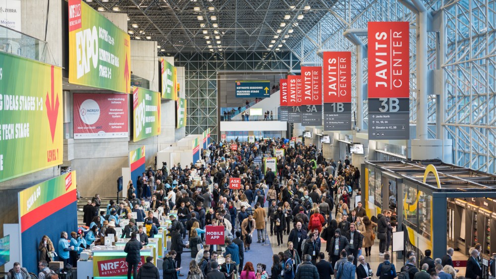The crowd at NRF's Big Show at the Javits Center in New York.