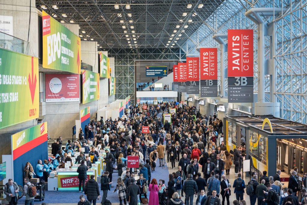 The crowd at NRF's Big Show at the Javits Center in New York.
