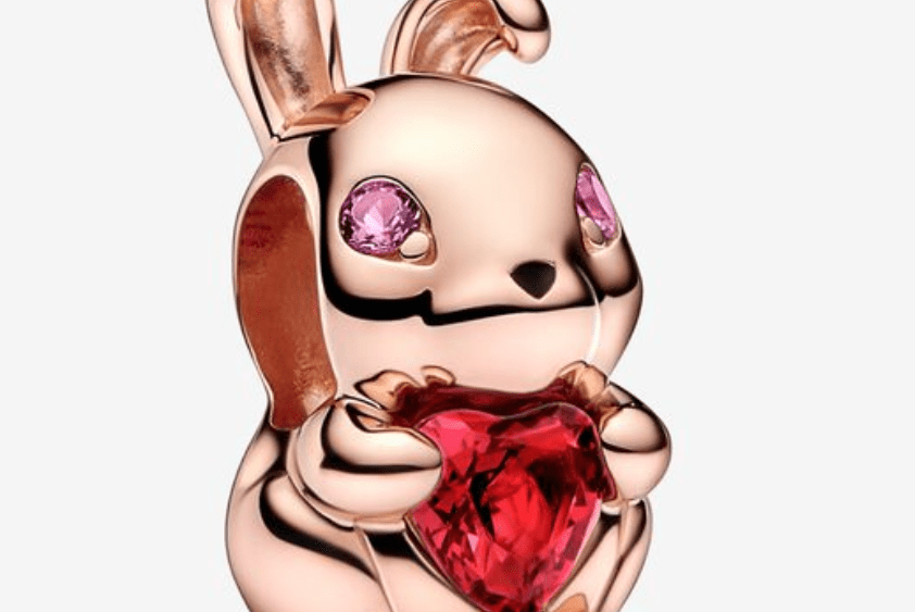 The Chinese Year of The Rabbit Charm from Pandora, lunar new year collection