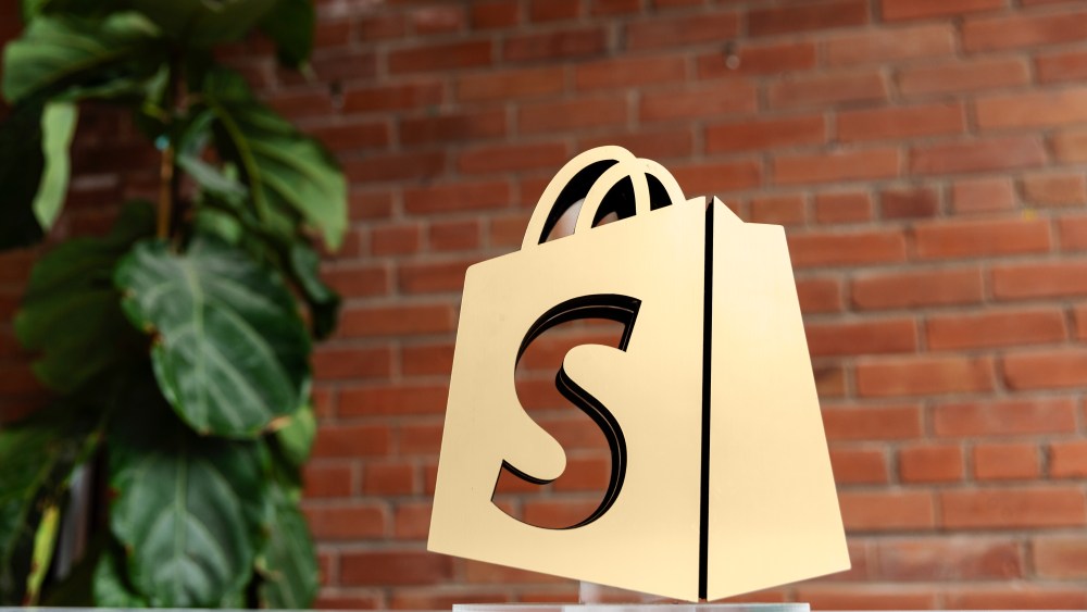 The Shopify logo.