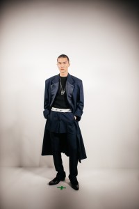 Backstage at Givenchy Men's Fall 2023