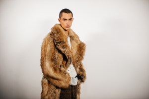 Backstage at Givenchy Men's Fall 2023