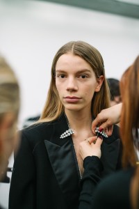 Backstage at 1017 Alyx 9SM RTW Fall 2023