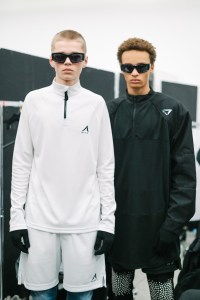 Backstage at 1017 Alyx 9SM RTW Fall 2023