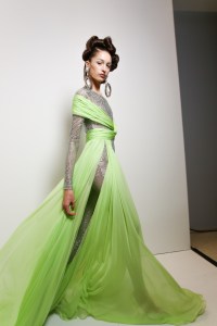 Backstage at Giambattista Valli Couture Spring 2023