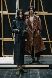 Backstage at JW Anderson Men's Fall 2023