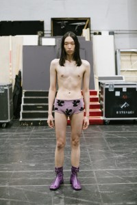 Backstage at JW Anderson Men's Fall 2023