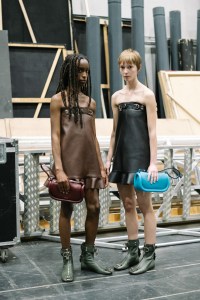 Backstage at JW Anderson Men's Fall 2023