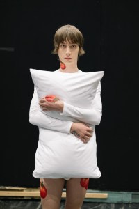 Backstage at JW Anderson Men's Fall 2023