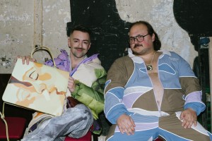 Backstage at Kidsuper RTW Fall 2023