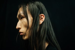 Backstage at Rick Owens Men's fall 2023