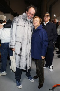 Luca Guadagnino and Silvia Venturini Fendi