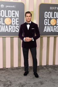 Matt Bomer at the 80th Annual Golden Globe Awards held at The Beverly Hilton on January 10, 2023 in Beverly Hills, California.