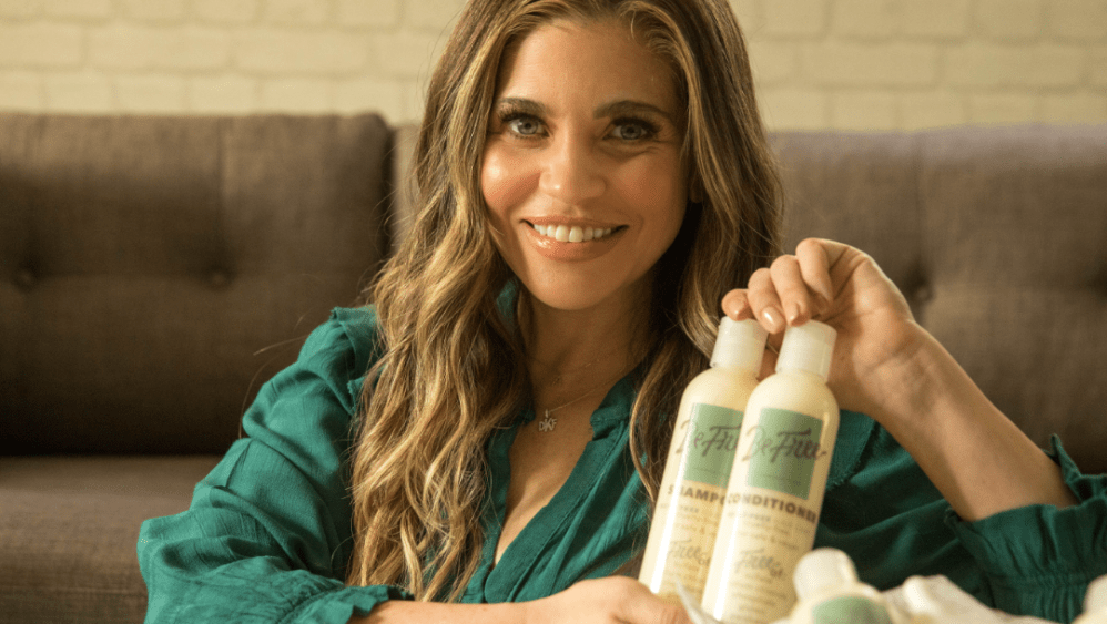 Danielle Fishel's "Be Free" hair care brand.