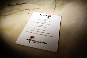 The scene at the Lanvin x Les Trois Chevaux Lunar New Year cocktail dinatoire.