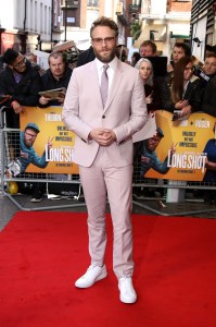 LONDON, ENGLAND - APRIL 25: Seth Rogen attends the "Long Shot" special screening at Curzon Cinema Mayfair on April 25, 2019 in London, England. (Photo by Mike Marsland/WireImage)