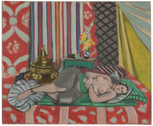 "Odalisque à la culotte grise," by Henri Matisse at the Musée de l'Orangerie.