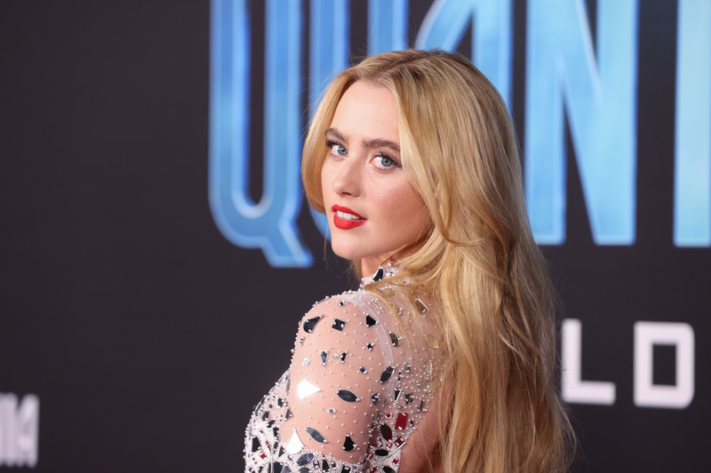 Kathryn Newton at the "Ant Man and The Wasp: Quantumania" premiere on Feb. 6 in Los Angeles.