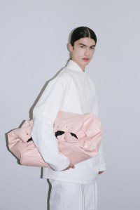 Backstage at Jil Sander RTW Fall 2023