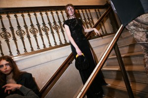 Backstage at Puppets and Puppets RTW Fall 2023