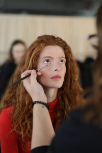 Backstage at Ulla Johnson RTW Fall 2023