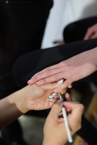 Backstage at Ulla Johnson RTW Fall 2023