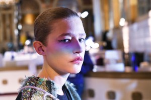 Backstage at Carolina Herrera RTW Fall 2023
