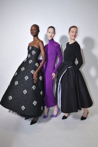 Backstage at Carolina Herrera RTW Fall 2023