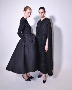 Backstage at Carolina Herrera RTW Fall 2023