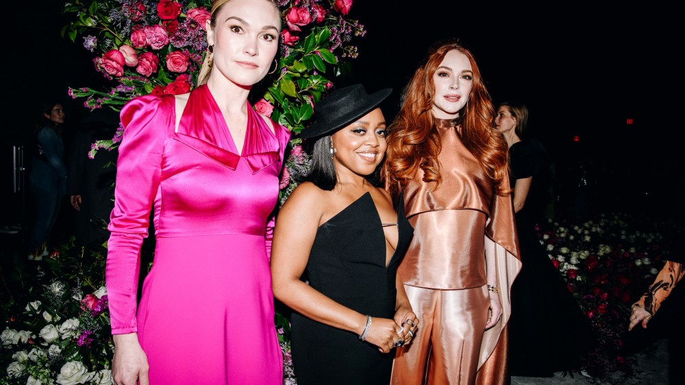 Julia Stiles, Quinta Brunson, and Lindsay Lohan