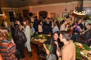 The scene at the Lingua Franca Townhouse opening.