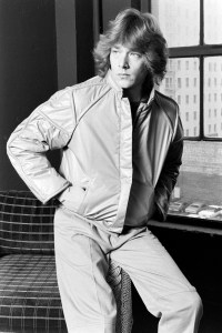 A look from the Paco Rabanne menswear fall 1981 show.