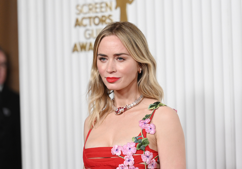 Emily Blunt at the 29th Annual Screen Actors Guild Awards on Feb. 26 in Los Angeles.