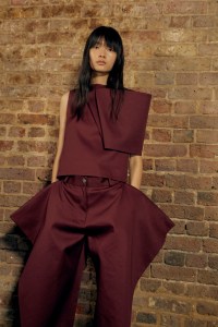 Backstage at JW Anderson RTW Fall 2023