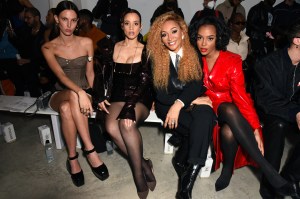 Front Row at Luar RTW Fall 2023