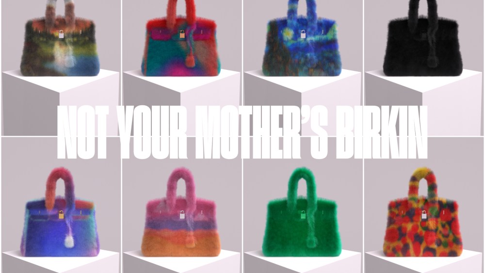 Mason Rothschild is being sued by Hermès over his MetaBirkins NFTs, furry digital versions of the brand's Birkin bag.