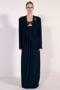 Backstage at Nensi Dojaka RTW Fall 2023