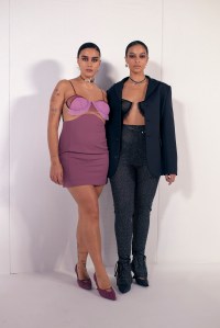 Backstage at Nensi Dojaka RTW Fall 2023