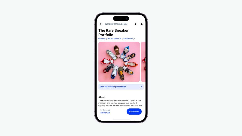 Investing Platform Brings Diversification to High-End Sneaker Market