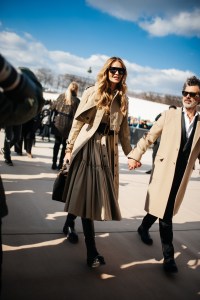 Street style at Paris Fashion Week Fall 2023
