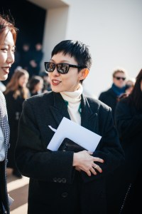 Street style at Paris Fashion Week Fall 2023