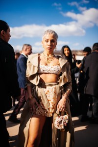 Street style at Paris Fashion Week Fall 2023
