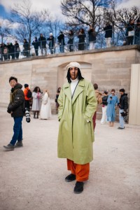 Street style at Paris Fashion Week Fall 2023