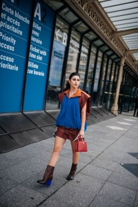 Street style at Paris Fashion Week Fall 2023