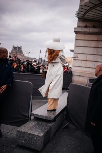Street style at Paris Fashion Week Fall 2023