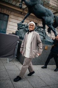 Street style at Paris Fashion Week Fall 2023