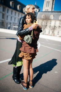 Street style at Paris Fashion Week Fall 2023