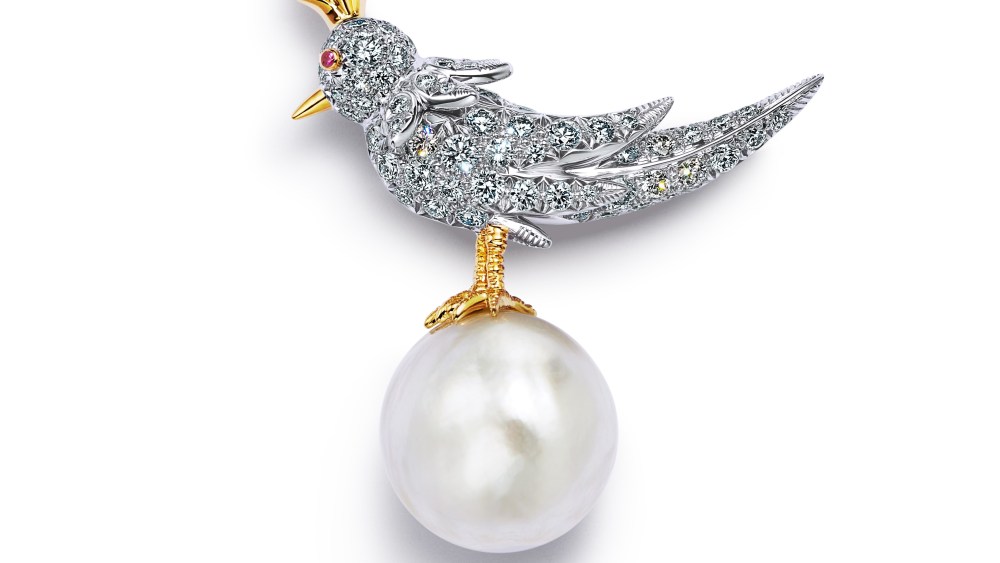 Tiffany & Co.'s "Bird on a Pearl" brooch.