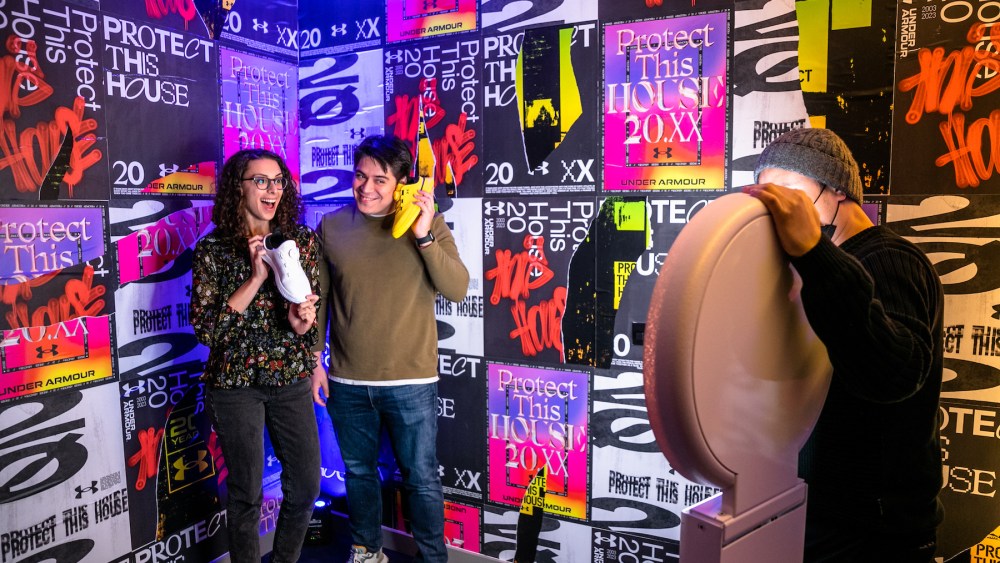 The UA Flatiron Pop-Up is providing an in-depth brand experience and allowing athletes of all levels to get an up-close look at UA’s latest and greatest performance apparel, as well as the newest iteration of the shoe that athletes like Steph Curry and Tom Brady have been rocking lately - the UA SlipSpeed.