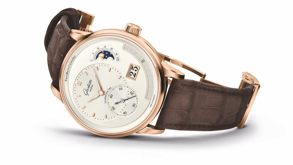 Glashütte Original’s PanoMaticCalendar, $29,000.